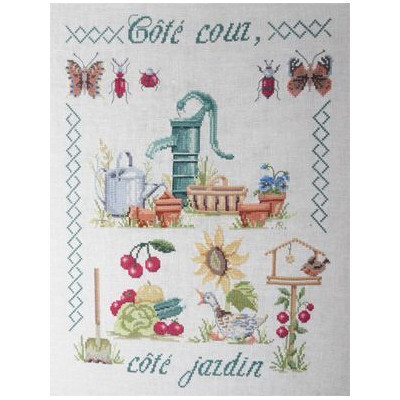 COTE COUR, COTE JARDIN.
